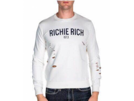Richie Rich Marka Yırtık Sweatshirt L Beden